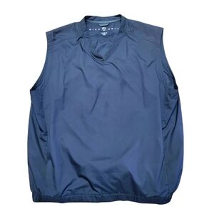 Nike Golf Vest Men’s Black Windbreaker Sleeveless Outdoors Sz Xl